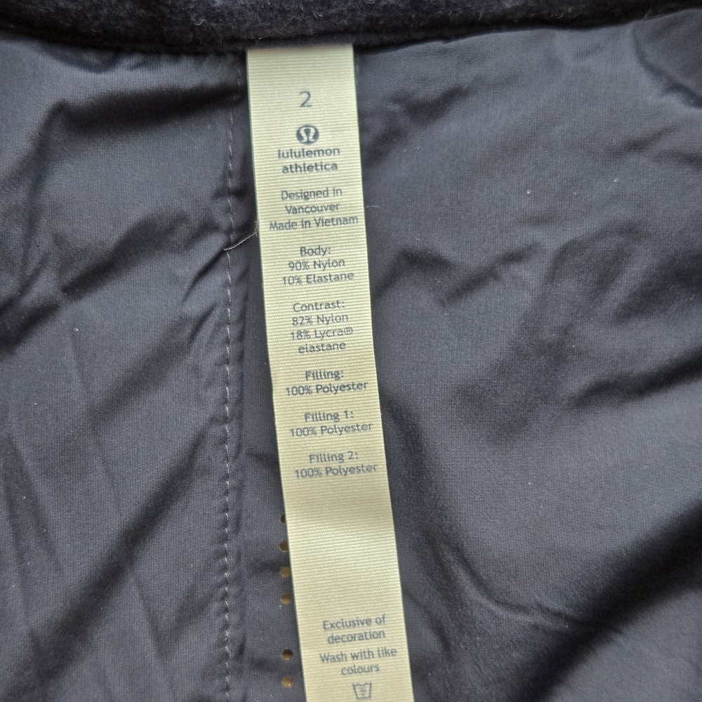 Lululemon Athletica Black Vest - Picture 3 of 4